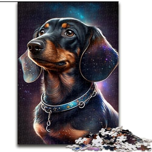 Puzzle 1000 Teile für Erwachsene, Dackel, aus Holz, Kinder ab 14 Jahren, 50x75cm, Denkspiel für Teenager Puzzle 1000 Teile für Erwachsene, Dackel, aus Holz, Kinder ab 14 Jahren, 50x75cm, Denkspiel für Teenager von MrChunlong