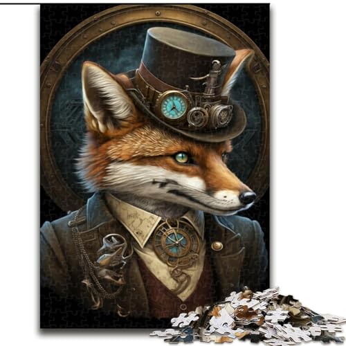 Puzzle 1000 Teile für Erwachsene, Doktor Fuchs, aus Holz, Kinder ab 14 Jahren, 50x75cm, Spaß für die ganze Familie, Basteln, perfekt für Geburtstage, Feiertage von MrChunlong
