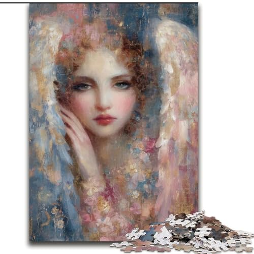 Puzzle 1000 Teile für Erwachsene, Engel, hilft dem Gehirn, süchtig machendes Spielzeug zu trainieren, um Geduld zu fördern, perfekte Dekoration (Größe 50x75cm) von MrChunlong