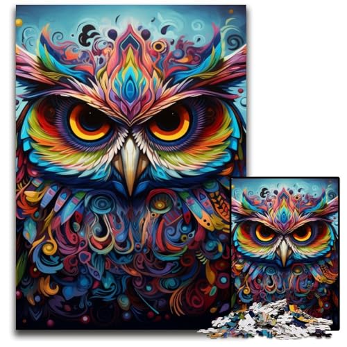 Puzzle 1000 Teile für Erwachsene, Farbeule, Holzpuzzle, Denkspiel für Teenager und Familieninteraktion, 50x75cm/19,68x29,52 Zoll Puzzle 1000 Teile für Erwachsene, Farbeule, Holzpuzzle, Denkspiel für Teenager und Familieninteraktion, 50x75cm/19,68x29,52 Zoll von MrChunlong