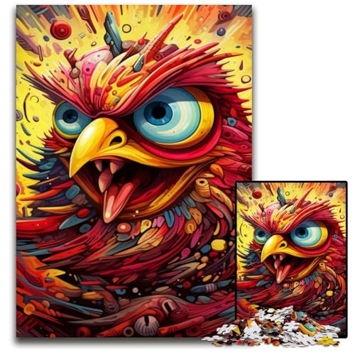 Puzzle 1000 Teile für Erwachsene, Farbvogel, Holzpuzzle, Denkspiel für Teenager und Familieninteraktion, 50x75cm/19,68x29,52 Zoll Puzzle 1000 Teile für Erwachsene, Farbvogel, Holzpuzzle, Denkspiel für Teenager und Familieninteraktion, 50x75cm/19,68x29,52 Zoll von MrChunlong