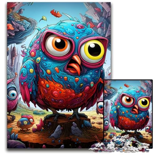 Puzzle 1000 Teile für Erwachsene, Farbvogel, Unmögliches Puzzle für Erwachsene, DIY-Heimdekor-Geschenk, Denkspiel, 26x38cm/10,23x14,96 Zoll Puzzle 1000 Teile für Erwachsene, Farbvogel, Unmögliches Puzzle für Erwachsene, DIY-Heimdekor-Geschenk, Denkspiel, 26x38cm/10,23x14,96 Zoll von MrChunlong