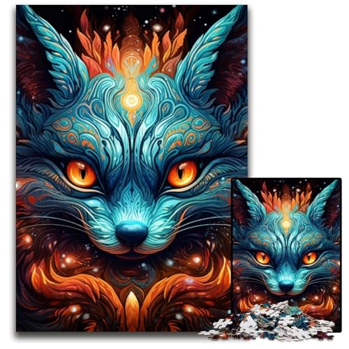 Puzzle 1000 Teile für Erwachsene, Fuchs-Puzzle für Erwachsene, Spaß bei Aktivitäten zu Hause, Geburtstagsgeschenk, Reisegeschenke, 26x38cm/10,23x14,96 Zoll Puzzle 1000 Teile für Erwachsene, Fuchs-Puzzle für Erwachsene, Spaß bei Aktivitäten zu Hause, Geburtstagsgeschenk, Reisegeschenke, 26x38cm/10,23x14,96 Zoll von MrChunlong