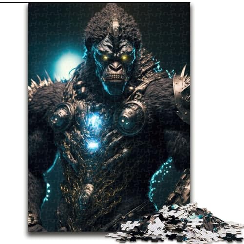 Puzzle 1000 Teile für Erwachsene, Future Gorilla Puzzle aus Pappe, Weihnachten, Halloween, Ostern, Neujahr, 1000 Teile(26x38cm) von MrChunlong