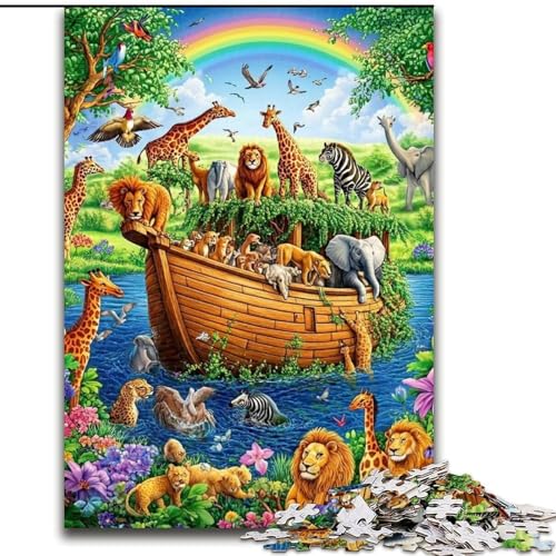 Puzzle 1000 Teile für Erwachsene, Geschenke, Tierwelt, für Erwachsene ab 14 Jahren, Lernspiel, Herausforderung, Spielzeug, Geschenk zum Geburtstag (Größe 50x75cm) von MrChunlong