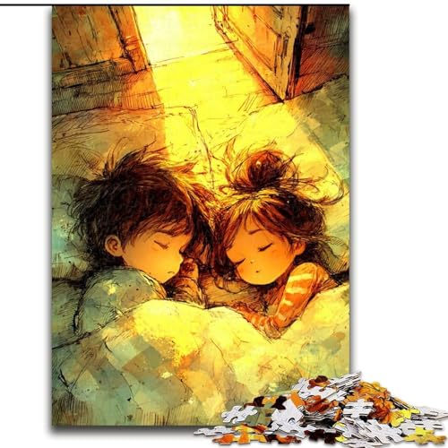 Puzzle 1000 Teile für Erwachsene, Geschenke für japanische Anime-Mädchen, für Erwachsene ab 14 Jahren, Lernspiel, Herausforderung, Spielzeug, Geschenk zum Geburtstag (Größe 50x75cm) von MrChunlong