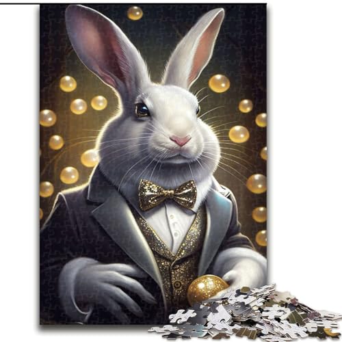 Puzzle 1000 Teile für Erwachsene, Kaninchenkostüm, Tier aus Holz, Kinder ab 14 Jahren, 50x75cm, Spaß für die ganze Familie, Basteln, perfekt für Geburtstage, Feiertage Puzzle 1000 Teile für Erwachsene, Kaninchenkostüm, Tier aus Holz, Kinder ab 14 Jahren, 50x75cm, Spaß für die ganze Familie, Basteln, perfekt für Geburtstage, Feiertage von MrChunlong