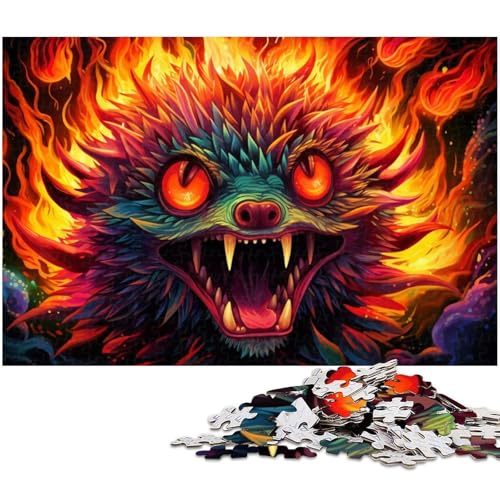 Puzzle 1000 Teile für Erwachsene, Kunst-Igel, Holzpuzzle, Denkspiel für Teenager und Familieninteraktion, 50x75cm/19,68x29,52 Zoll Puzzle 1000 Teile für Erwachsene, Kunst-Igel, Holzpuzzle, Denkspiel für Teenager und Familieninteraktion, 50x75cm/19,68x29,52 Zoll von MrChunlong