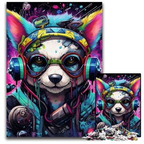 Puzzle 1000 Teile für Erwachsene, Mechanischer Hund, Holzpuzzle, Denkspiel für Teenager und Familieninteraktion, 50x75cm/19,68x29,52 Zoll Puzzle 1000 Teile für Erwachsene, Mechanischer Hund, Holzpuzzle, Denkspiel für Teenager und Familieninteraktion, 50x75cm/19,68x29,52 Zoll von MrChunlong