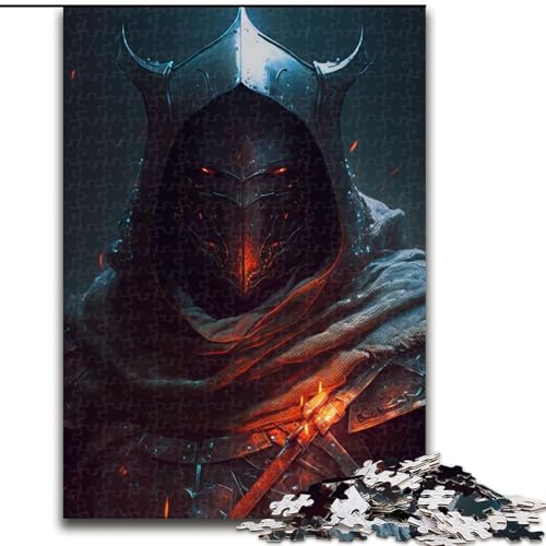 Puzzle 1000 Teile für Erwachsene, Panzerritter-Puzzle aus Pappe, lustige Aktivitäten für zu Hause, Geburtstagsgeschenk, Reisegeschenke, 1000 Teile(26x38cm) von MrChunlong