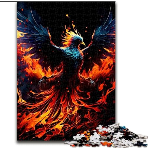 Puzzle 1000 Teile für Erwachsene, Phönix, aus Holz, perfektes DIY-Kunstdekor oder Geburtstagsgeschenk, 50x75cm, für Geburtstage, Feiertage, Weihnachten, Halloween Puzzle 1000 Teile für Erwachsene, Phönix, aus Holz, perfektes DIY-Kunstdekor oder Geburtstagsgeschenk, 50x75cm, für Geburtstage, Feiertage, Weihnachten, Halloween von MrChunlong