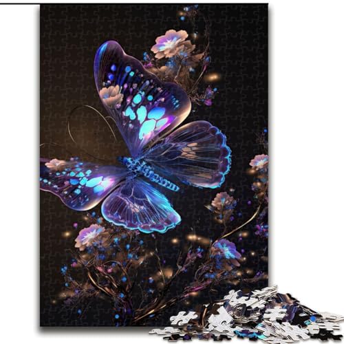 Puzzle 1000 Teile für Erwachsene, Schmetterling, bunt, aus Holz, perfekte DIY-Kunstdekoration oder Geburtstagsgeschenk, 50x75cm, anspruchsvolles Denkspiel – entspannendes Spielzeug für Teenager Puzzle 1000 Teile für Erwachsene, Schmetterling, bunt, aus Holz, perfekte DIY-Kunstdekoration oder Geburtstagsgeschenk, 50x75cm, anspruchsvolles Denkspiel – entspannendes Spielzeug für Teenager von MrChunlong