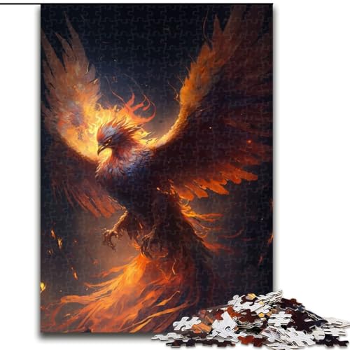 Puzzle 1000 Teile für Erwachsene, Vogel Phönix, aus Holz, Kinder ab 14 Jahren, 50x75cm, Spaß für die ganze Familie, Basteln, perfekt für Geburtstage, Feiertage Puzzle 1000 Teile für Erwachsene, Vogel Phönix, aus Holz, Kinder ab 14 Jahren, 50x75cm, Spaß für die ganze Familie, Basteln, perfekt für Geburtstage, Feiertage von MrChunlong