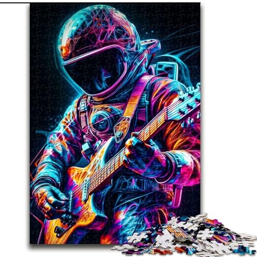 Puzzle 1000 Teile für Erwachsene, Weltraummusik, aus Holz, Kinder ab 14 Jahren, 50x75cm, Spaß für die ganze Familie, Basteln, perfekt für Geburtstage, Feiertage von MrChunlong