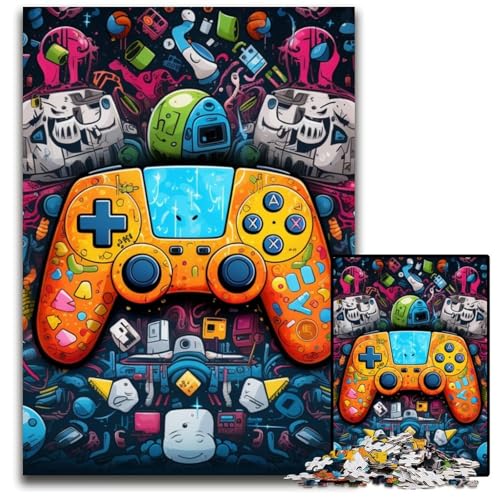 Puzzle 1000 Teile für Erwachsene, buntes Spiel, unmögliches Puzzle für Erwachsene, DIY-Geschenk zur Heimdekoration, Denksportspiel, 26x38cm/10,23x14,96 Zoll Puzzle 1000 Teile für Erwachsene, buntes Spiel, unmögliches Puzzle für Erwachsene, DIY-Geschenk zur Heimdekoration, Denksportspiel, 26x38cm/10,23x14,96 Zoll von MrChunlong