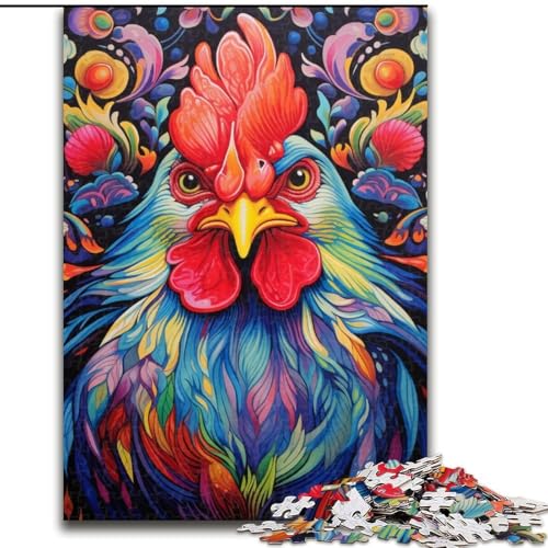 Puzzle 1000 Teile für Erwachsene, farbenfrohe Pferdekunst aus Holz, perfekte DIY-Kunstdekoration oder Geburtstagsgeschenk, 50x75cm, für Geburtstag, Urlaub, Weihnachten, Halloween Puzzle 1000 Teile für Erwachsene, farbenfrohe Pferdekunst aus Holz, perfekte DIY-Kunstdekoration oder Geburtstagsgeschenk, 50x75cm, für Geburtstag, Urlaub, Weihnachten, Halloween von MrChunlong