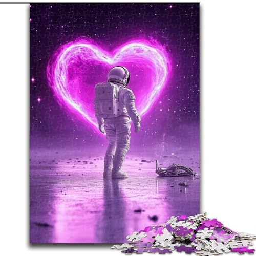 Puzzle 1000 Teile für Erwachsene Astronaut, Lernspiele, Heimdekoration ganze Familie (Größe 50x75cm) von MrChunlong