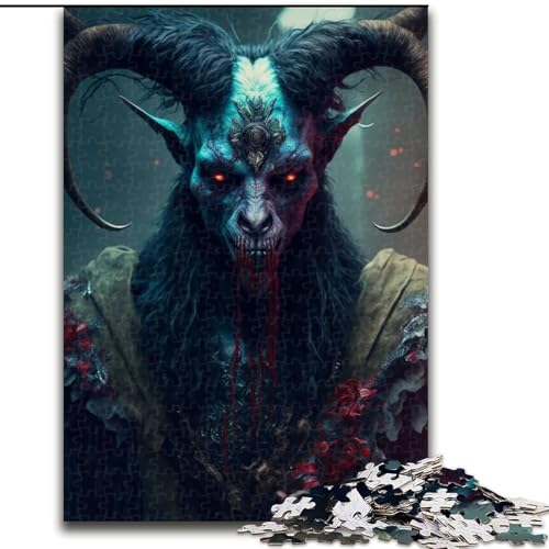Puzzle 1000 Teile für Erwachsene Der dunkle Lord aus Holz, Kinder ab 14 Jahren, 50x75cm, Denkspiel für Teenager von MrChunlong