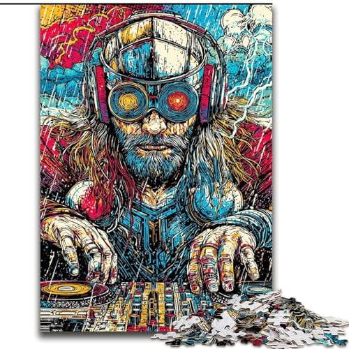 Puzzle 1000 Teile für Erwachsene Pop-Art, Lernspiele, Heimdekoration, ganze Familie (Größe 26x38cm) von MrChunlong