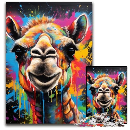 Puzzle 1000 Teile für Erwachsene Schmetterlings-Graffiti-Malerei Holzpuzzle Interaktives Familienspiel, Bastelgeschenk mit farbenfrohen Kunstwerken 50x75cm/19,68x29,52 Zoll Puzzle 1000 Teile für Erwachsene Schmetterlings-Graffiti-Malerei Holzpuzzle Interaktives Familienspiel, Bastelgeschenk mit farbenfrohen Kunstwerken 50x75cm/19,68x29,52 Zoll von MrChunlong