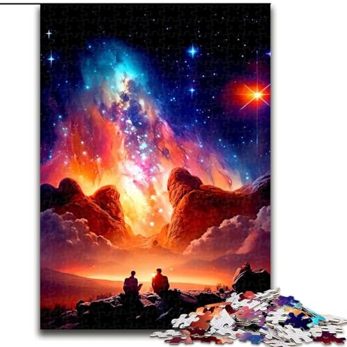 Puzzle für Erwachsene, 1000 Fantasielandschafts-Puzzles aus Holz, entwickelt Hand-Auge-Koordinationsfähigkeiten, 1000 Teile(50x75cm) von MrChunlong