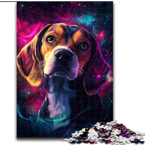 Puzzle für Erwachsene, 1000 Galaxy Beagle-Puzzles, aus Pappe, entwickelt Hand-Auge-Koordinationsfähigkeiten, 1000 Teile(26x38cm) von MrChunlong