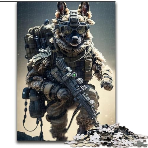 Puzzle für Erwachsene, 1000 Hundetruppen, aus Holz, Spielzeug, Geschenk, pädagogisches, intellektuelles, entspannendes Familienspiel, 50x75cm, für interaktives Familienspiel von MrChunlong