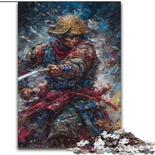 Puzzle für Erwachsene, 1000 Puzzles, japanischer Ninja, entspannendes intellektuelles Lernspielzeug, Geburtstagsgeschenk, Geschenke (Größe 50x75cm) von MrChunlong