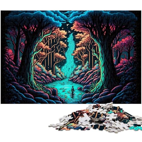 Puzzle für Erwachsene, 1000 Teile, Alien Planet Tree, Puzzle für Erwachsene, hochschwieriges Denkspiel für Jugendliche, 26x38cm/10,23x14,96 Zoll Puzzle für Erwachsene, 1000 Teile, Alien Planet Tree, Puzzle für Erwachsene, hochschwieriges Denkspiel für Jugendliche, 26x38cm/10,23x14,96 Zoll von MrChunlong