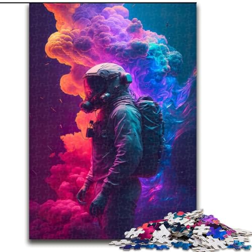 Puzzle für Erwachsene, 1000 Teile, Astronaut in den Wolken, Spielzeug, Lernspiele, Stressabbau, Eltern-Kind-Interaktion (Größe 50x75cm) von MrChunlong