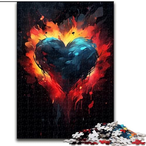 Puzzle für Erwachsene, 1000 Teile, Bunte Herzen aus Holz, perfekte DIY-Kunstdekoration oder Geburtstagsgeschenk, 50x75cm, Spaß für die ganze Familie, Basteln, perfekt für Geburtstage, Feiertage Puzzle für Erwachsene, 1000 Teile, Bunte Herzen aus Holz, perfekte DIY-Kunstdekoration oder Geburtstagsgeschenk, 50x75cm, Spaß für die ganze Familie, Basteln, perfekt für Geburtstage, Feiertage von MrChunlong