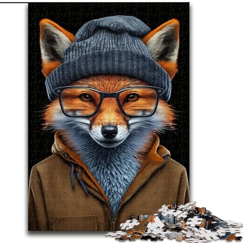Puzzle für Erwachsene, 1000 Teile, Bunter Fuchs, aus Holz, interaktives Familienspiel, geeignet für Kinder ab 14 Jahren, 50x75cm, für interaktives Familienspiel Puzzle für Erwachsene, 1000 Teile, Bunter Fuchs, aus Holz, interaktives Familienspiel, geeignet für Kinder ab 14 Jahren, 50x75cm, für interaktives Familienspiel von MrChunlong