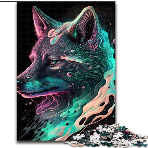 Puzzle für Erwachsene, 1000 Teile, Edelwolf, aus Holz, Spielzeug, Geschenk, pädagogisches, intellektuelles, entspannendes Familienspiel, 50x75cm, für interaktives Familienspiel Puzzle für Erwachsene, 1000 Teile, Edelwolf, aus Holz, Spielzeug, Geschenk, pädagogisches, intellektuelles, entspannendes Familienspiel, 50x75cm, für interaktives Familienspiel von MrChunlong