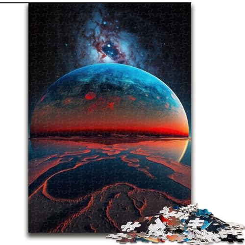Puzzle für Erwachsene, 1000 Teile, Exoplanet Kepler, aus Pappe, Geburtstage, Weihnachten, Halloween, Thanksgiving, Ostern, 1000 Teile(26x38cm) von MrChunlong