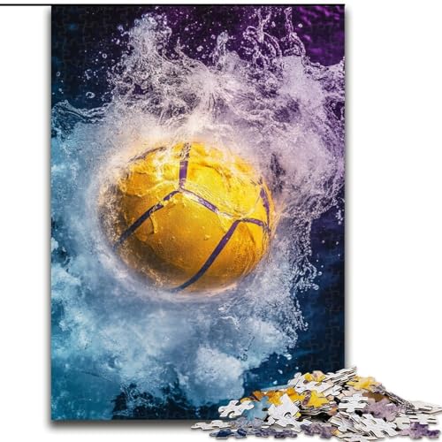 Puzzle für Erwachsene, 1000 Teile, Fußballsport, Spielzeug, Lernspiele, Stressabbau, Eltern-Kind-Interaktion (Größe 50x75cm) von MrChunlong