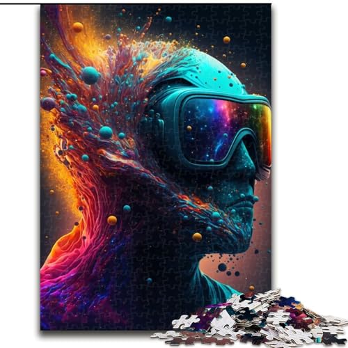 Puzzle für Erwachsene, 1000 Teile, Gesicht des Universums, aus Pappe, Geburtstage, Weihnachten, Halloween, Thanksgiving, Ostern, 1000 Teile(26x38cm) von MrChunlong