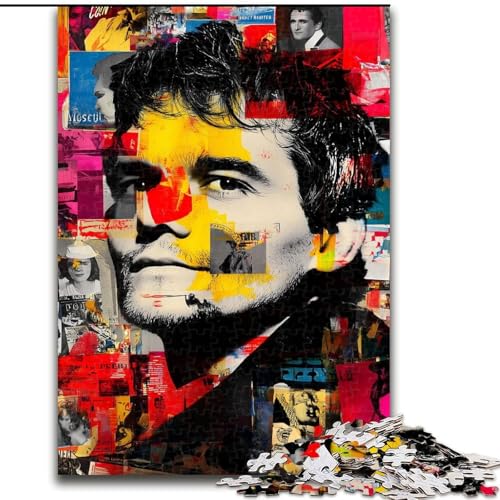 Puzzle für Erwachsene, 1000 Teile, Graffiti-Kunst, hilft dem Gehirn, süchtig machendes Spielzeug zu trainieren, um Geduld zu fördern und das Gedächtnis zu verbessern (Größe 26x38cm) von MrChunlong
