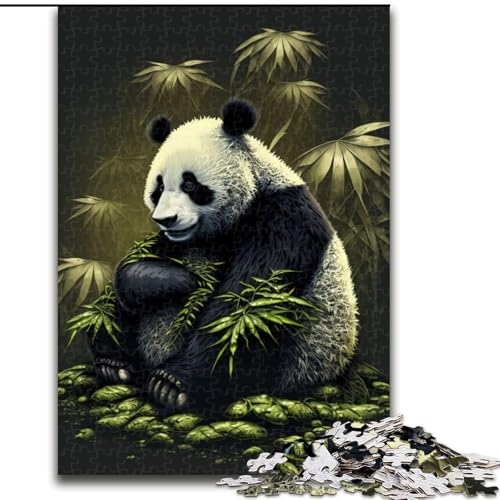 Puzzle für Erwachsene, 1000 Teile, Panda-Bambus, Japan, aus Holz, interaktives Familienspiel, geeignet für Kinder ab 14 Jahren, 50x75cm, für interaktives Familienspiel Puzzle für Erwachsene, 1000 Teile, Panda-Bambus, Japan, aus Holz, interaktives Familienspiel, geeignet für Kinder ab 14 Jahren, 50x75cm, für interaktives Familienspiel von MrChunlong
