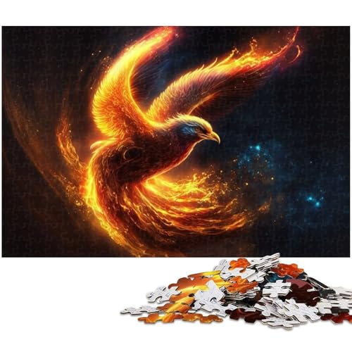 Puzzle für Erwachsene, 1000 Teile, Phoenix-Puzzle für Erwachsene, schwieriges Denkspiel für Jugendliche, 50x75cm/19,68x29,52 Zoll Puzzle für Erwachsene, 1000 Teile, Phoenix-Puzzle für Erwachsene, schwieriges Denkspiel für Jugendliche, 50x75cm/19,68x29,52 Zoll von MrChunlong
