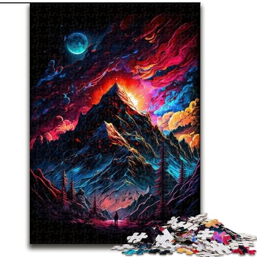 Puzzle für Erwachsene, 1000 Teile, Planet im Weltraum, aus Holz, Kinder ab 14 Jahren, 50x75cm, anspruchsvolles Denkspiel – entspannendes Spielzeug für Teenager Puzzle für Erwachsene, 1000 Teile, Planet im Weltraum, aus Holz, Kinder ab 14 Jahren, 50x75cm, anspruchsvolles Denkspiel – entspannendes Spielzeug für Teenager von MrChunlong