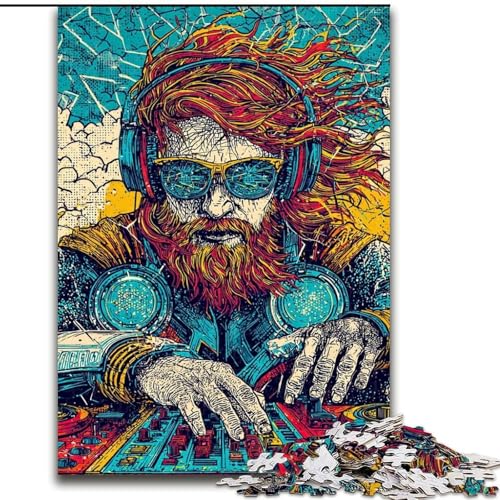Puzzle für Erwachsene, 1000 Teile, Pop-Art, Spielzeug, Lernspiele, Stressabbau, Eltern-Kind-Interaktion (Größe 26x38cm) von MrChunlong