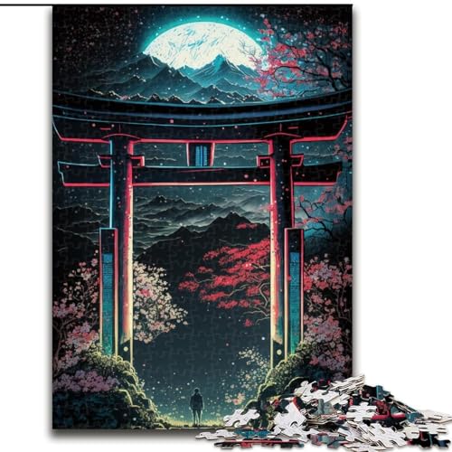Puzzle für Erwachsene, 1000 Teile, Sanctuary Under The Stars, aus Holz, Geburtstage, Feiertage, Weltraum-Party-Dekorationen, 1000 Teile(50x75cm) von MrChunlong