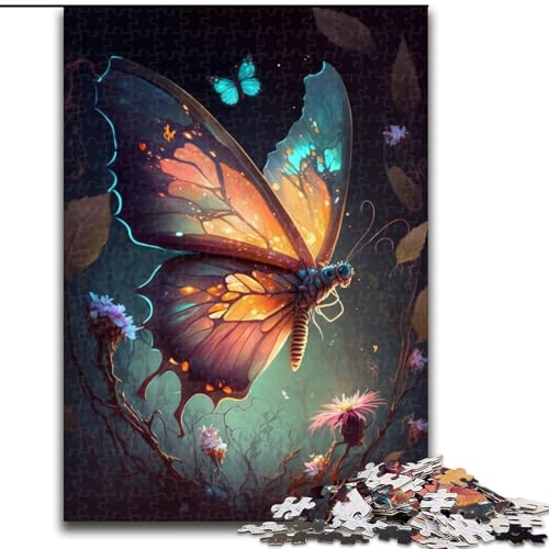 Puzzle für Erwachsene, 1000 Teile, Schmetterling, aus Holz, Kinder ab 14 Jahren, 50x75cm, anspruchsvolles Denkspiel – entspannendes Spielzeug für Teenager Puzzle für Erwachsene, 1000 Teile, Schmetterling, aus Holz, Kinder ab 14 Jahren, 50x75cm, anspruchsvolles Denkspiel – entspannendes Spielzeug für Teenager von MrChunlong