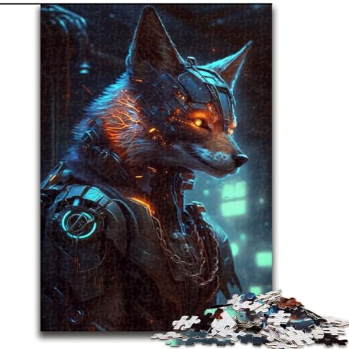 Puzzle für Erwachsene, 1000 Teile, Shadowfox Elite Puzzle aus Pappe, für Teenager und Familienspaß – DIY-Denkspiel als Geschenk, 1000 Teile(26x38cm) von MrChunlong