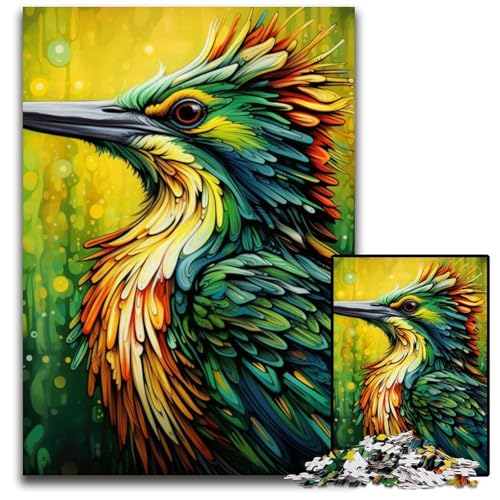 Puzzle für Erwachsene, 1000 Teile, buntes Cardboardpecker-Puzzle für Erwachsene, schwieriges Denkspiel für Jugendliche, 26x38cm/10,23x14,96 Zoll von MrChunlong