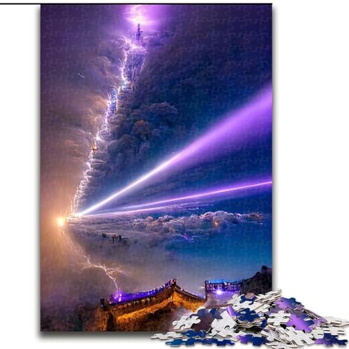Puzzle für Erwachsene, 1000 Teile, farbenfrohes Traumuniversum-Puzzle, aus Pappe, Geburtstage, Feiertage und Heimdekoration, 1000 Teile(26x38cm) von MrChunlong
