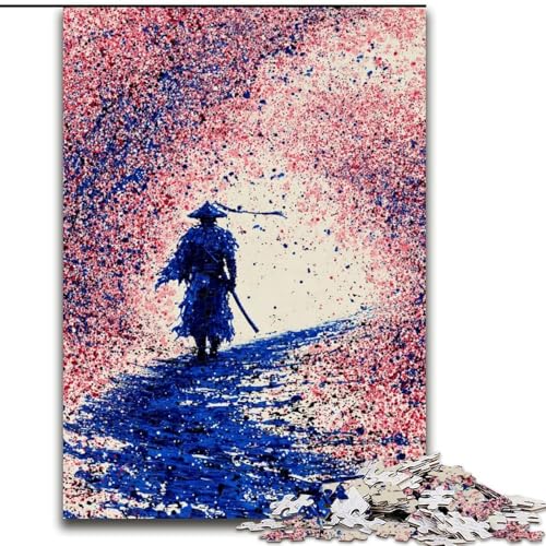 Puzzle für Erwachsene, 1000 Teile, japanischer Ninja, Spielzeug, Lernspiele, Stressabbau, Eltern-Kind-Interaktion (Größe 50x75cm) von MrChunlong