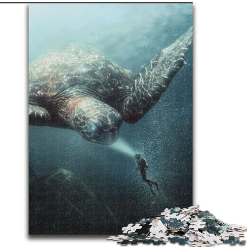 Puzzle für Erwachsene, 1000 Teile The Guardian-Puzzle aus Pappe, ideales Weihnachts- oder Geburtstagsgeschenk, Partyspiel-Spielzeug, 1000 Teile(26x38cm) von MrChunlong