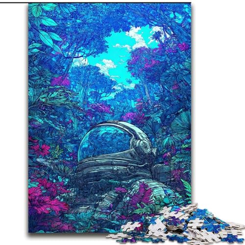 Puzzle für Erwachsene, 1000-teiliges Puzzle Astronautentraum, Lernspielzeug, einzigartige Geburtstags- und Geschenkideen für Kinder ab 14 Jahren (Größe 50x75cm) von MrChunlong