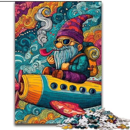 Puzzle für Erwachsene, 1000-teiliges Puzzle-Flugzeug, Lernspielzeug, einzigartige Geburtstags- und Geschenkideen für Kinder ab 14 Jahren (Größe 50x75cm) von MrChunlong